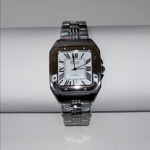 Square Stainless Steel Watch 
Daniel Steiger men’s watch